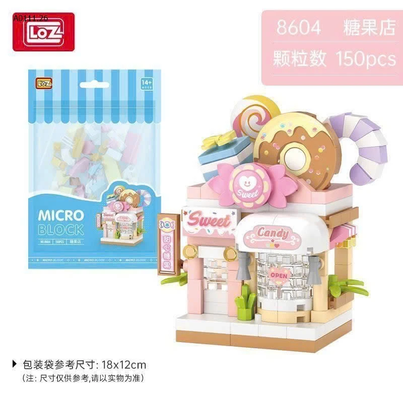 NHÀ LẮP GHÉP - Si 89k/ set mix 4 loại