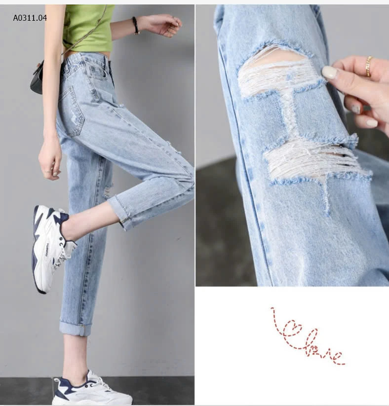 QUẦN JEAN BAGGY RÁCHsỉ 161k