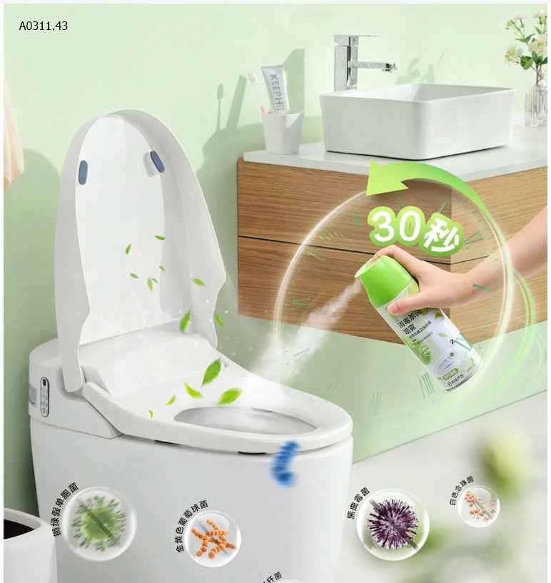 XỊT KHỬ MÙI, KHỬ TRÙNG WC-sỉ 125k