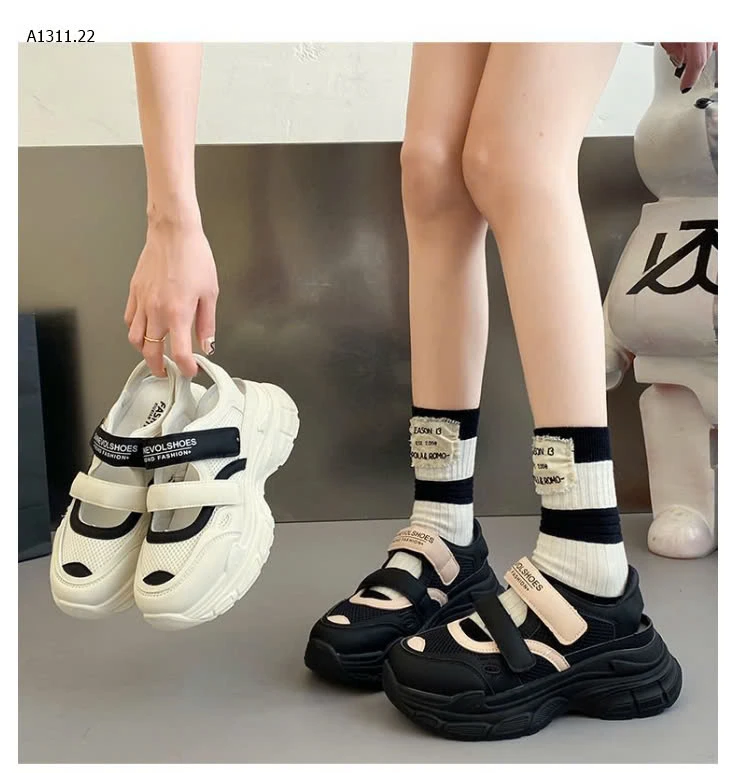 GIÀY SANDAL PHỐI MÀU THOÁNG KHÍ sỉ 147k