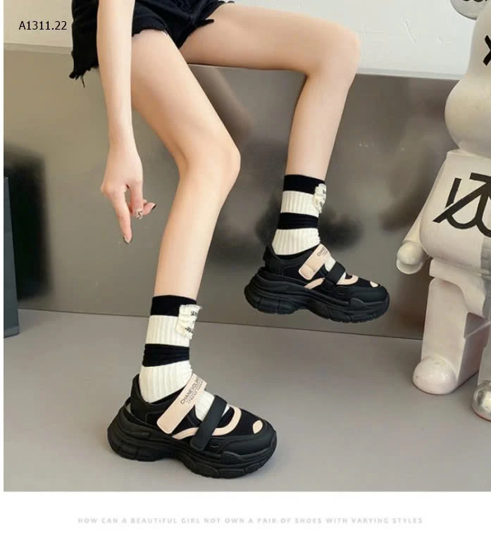 GIÀY SANDAL PHỐI MÀU THOÁNG KHÍ sỉ 147k