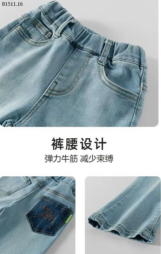 QUẦN JEAN ỐNG LOE BG-sỉ 187k