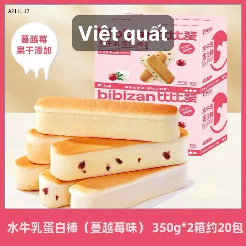 BÁNH MÌ BIBIZAN-sỉ 95k/set 2 thùng