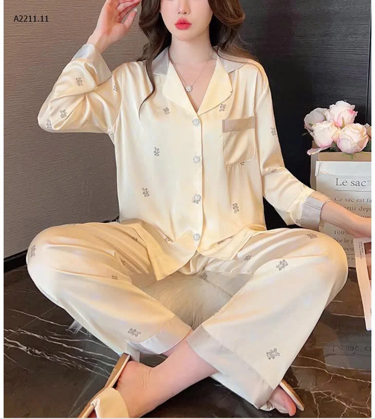 LỤA GẤU BE VÀNG - PIJAMA SATIN-sỉ 125k