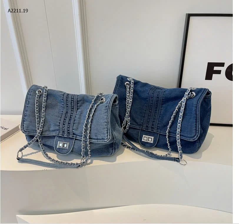 TÚI XÁCH DENIM DÂY XÍCH CHO NỮ-sỉ 179k