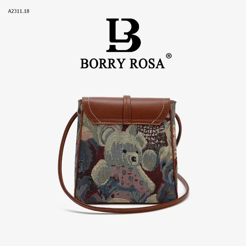 TÚI XÁCH CHÍNH HÃNG BORRY ROSA-sỉ 92k