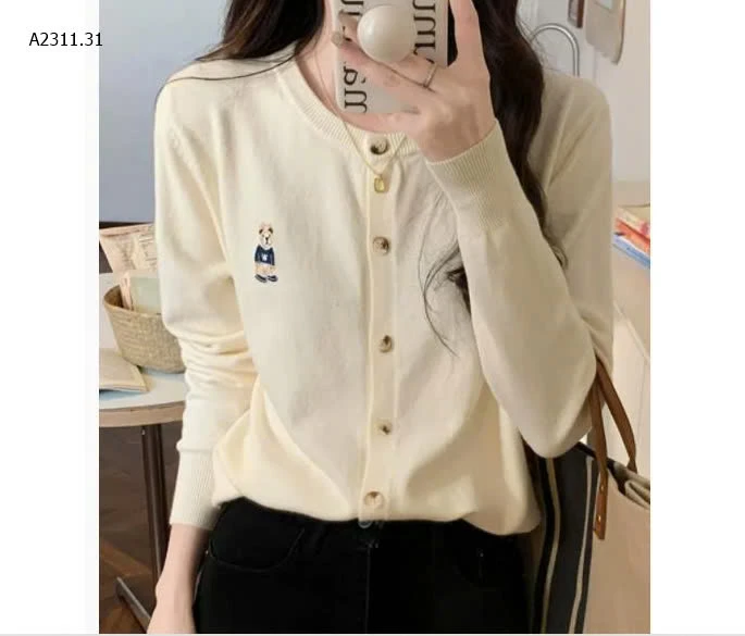 CARDIGAN GẤU NỮ-sỉ 105k