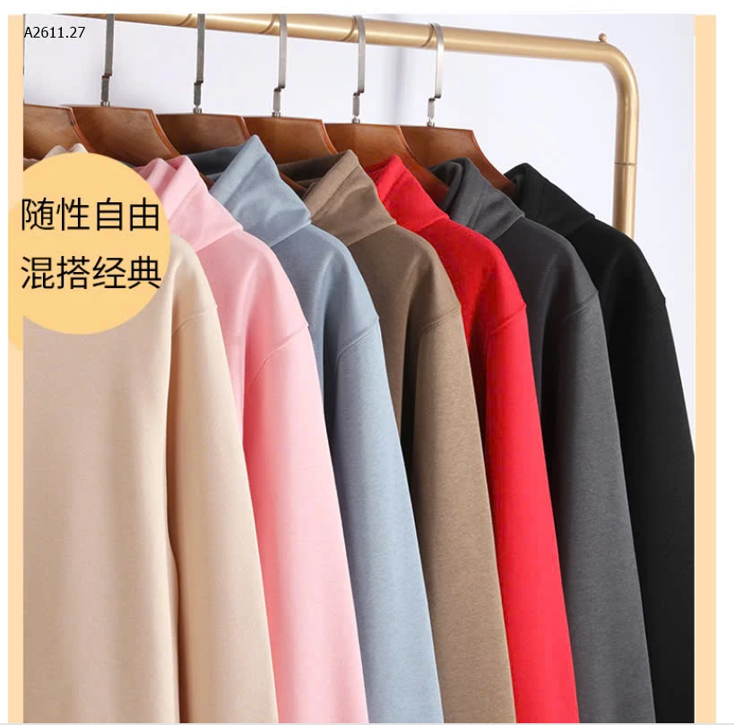 ÁO NỈ HOODIE TRƠN -155k