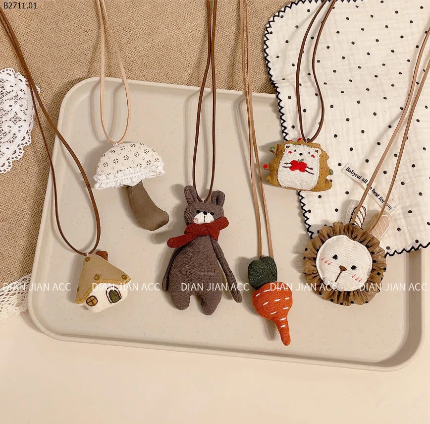 VÒNG ĐEO CỔ HÌNH CUTE CHO BÉ-sỉ 96k/set 3c mix ngẫu nhiên 