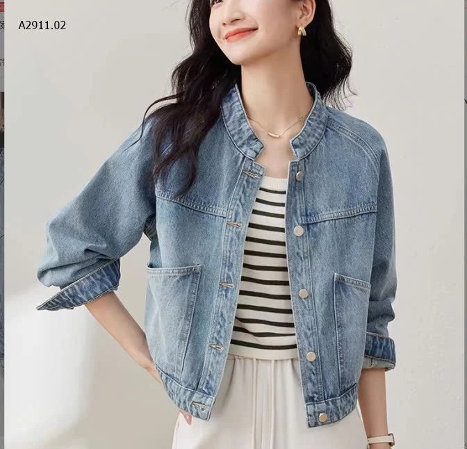 ÁO KHOÁC JEANS-sỉ 203k