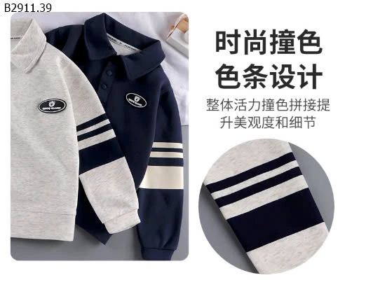 SWEATER POLO CHO BÉ-sỉ 105k