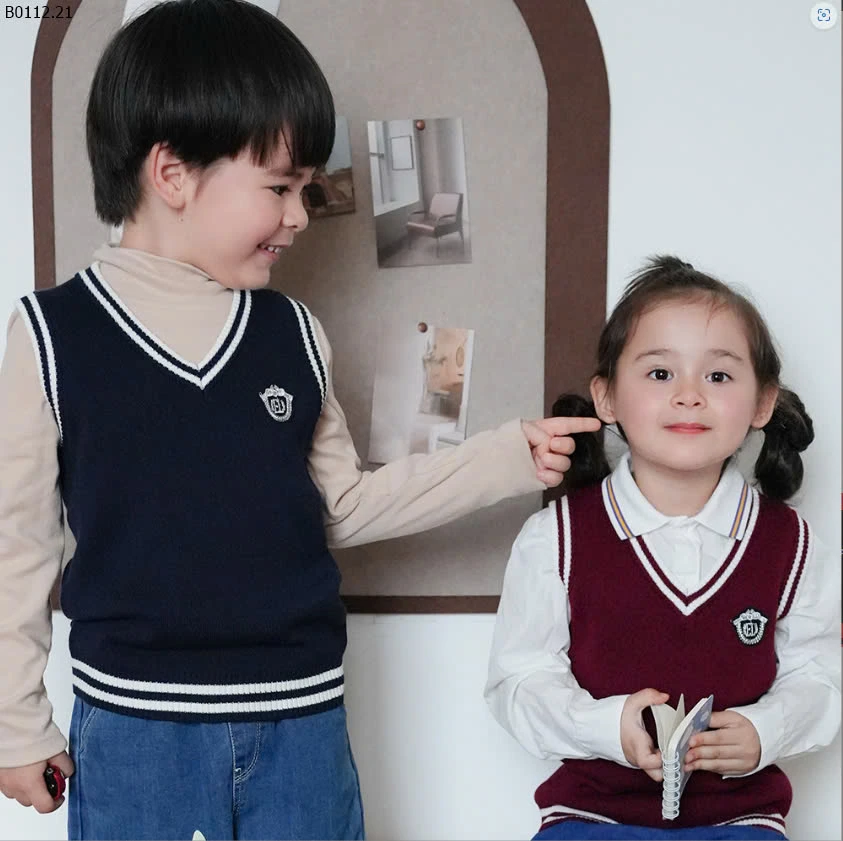 ÁO GILE LEN CHO BÉ SIZE ĐẠI -sỉ Sz 100-140 : 132k           Sz 150-180 : 148k