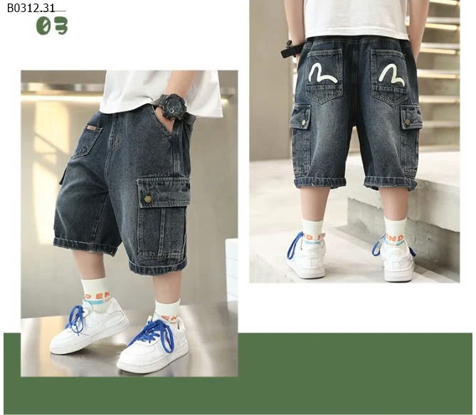 QUẦN SHORT BÉ TRAI SZ ĐẠI-sỉ 138k