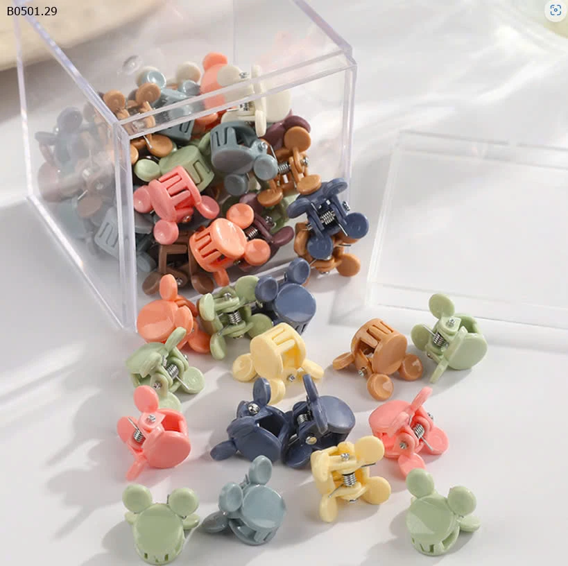 SET 200 CHIẾC KẸP TÓC MINI MIX MÀU - Sỉ 60k/ 1 sét 200c