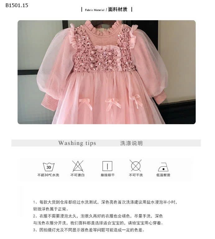 VÁY CÔNG CHÚA BÉ GÁI CUTE -sỉ 265k