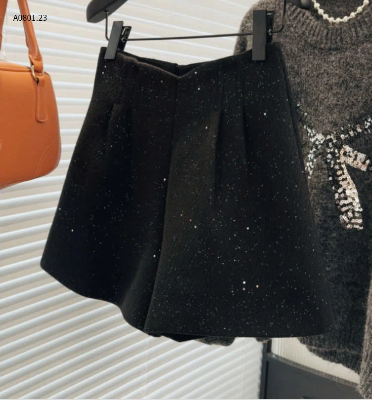 QUẦN SHORT DẠ NỮ ĐÍNH SEQUINsỉ 175k