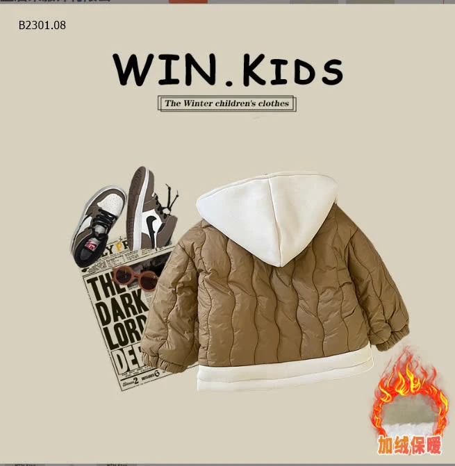 Áo khoác lót lông Win.Kids -sỉ 239k