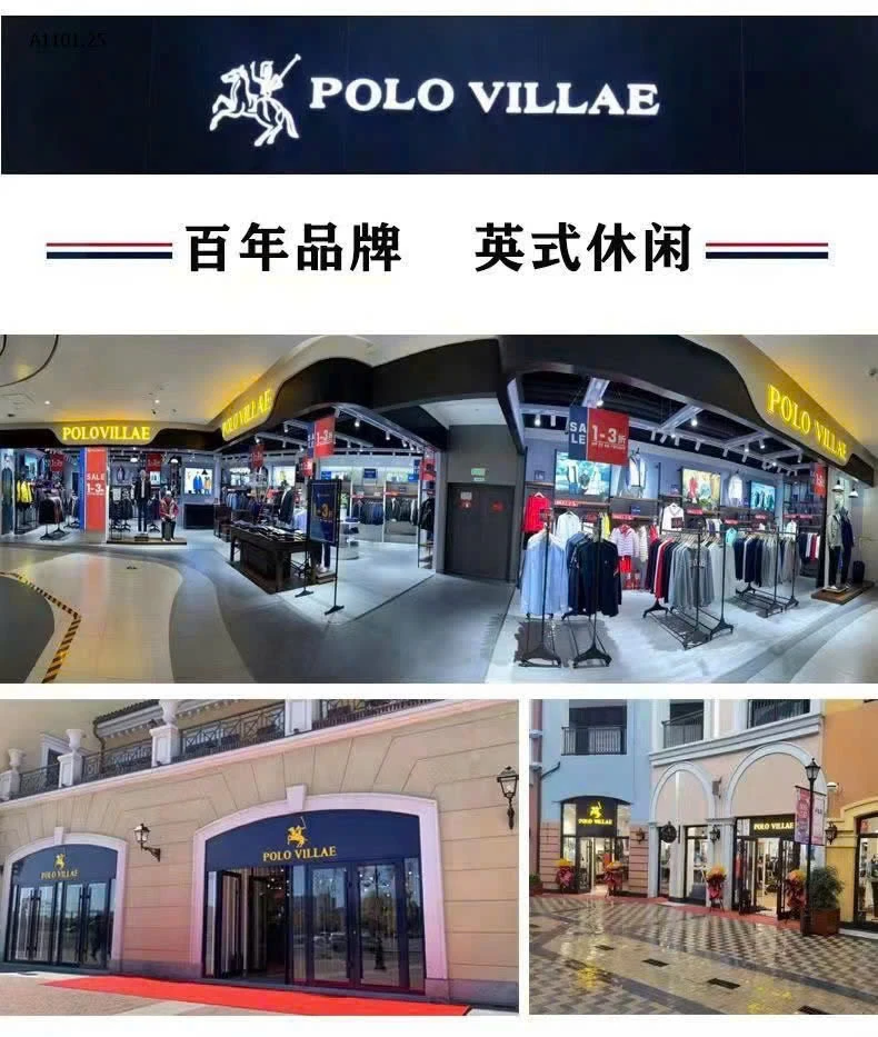 ÁO LÔNG NAM POLO VILLAE-sỉ 125k