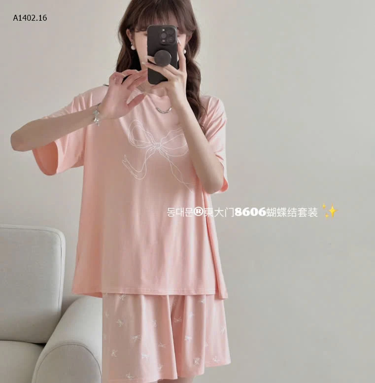 BỘ CỘC NƠ COTTON LẠNH NỮ- sỉ 144k