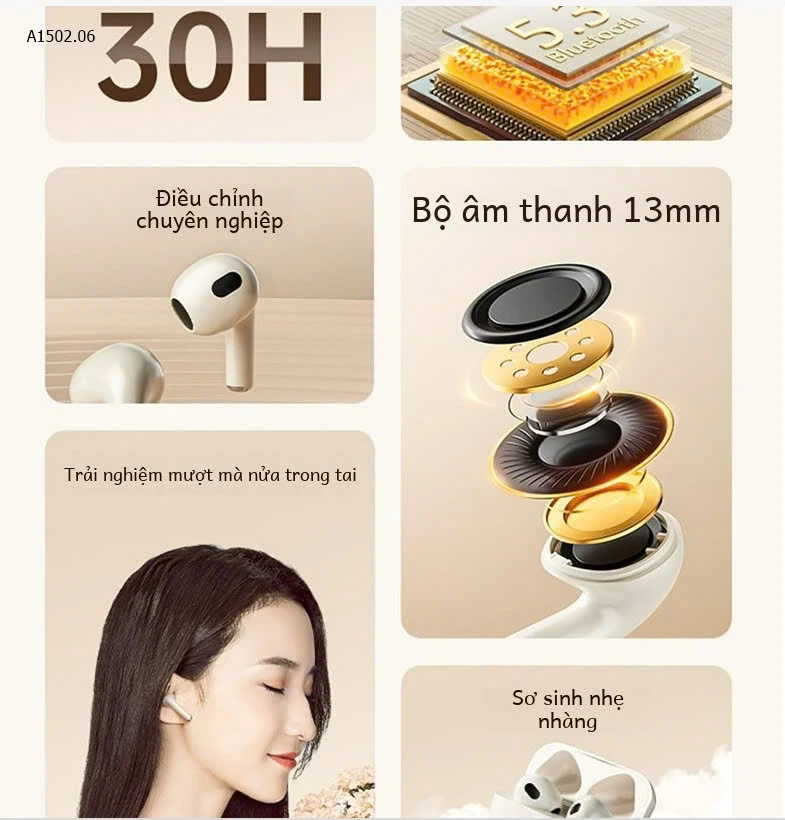 TAI NGHE HP EARBUDS CHÍNH HÃNG- sỉ 264k