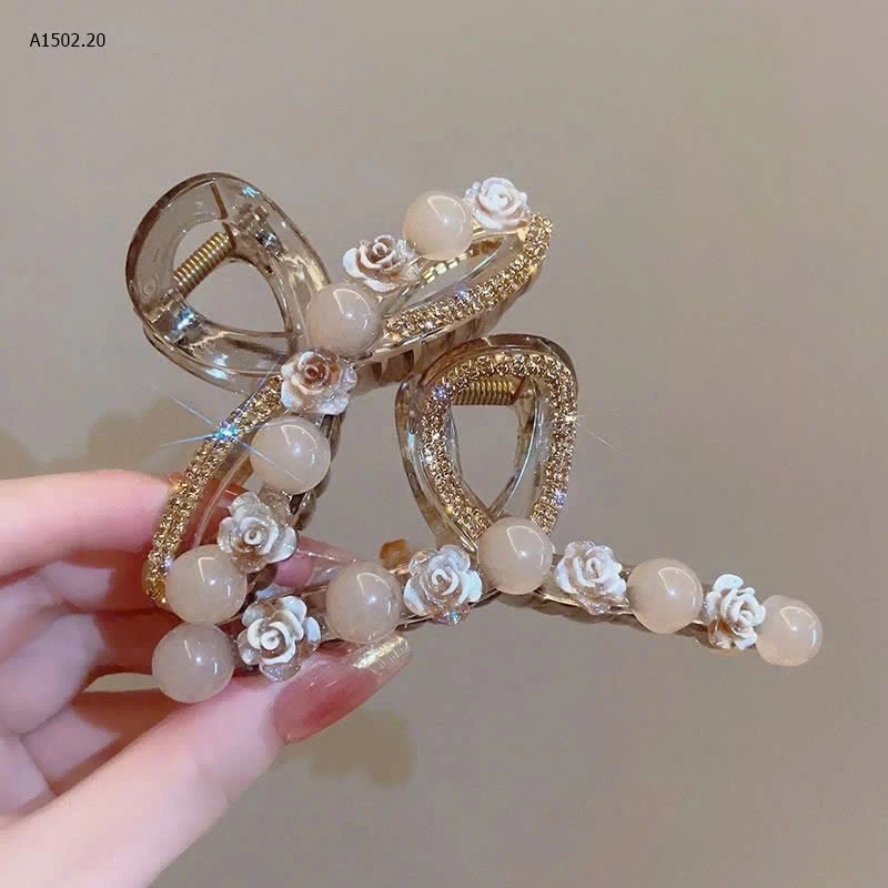 SET 2 KẸP TÓC SANG CHẢNH  - sỉ 34k/set 2c mix mẫu 