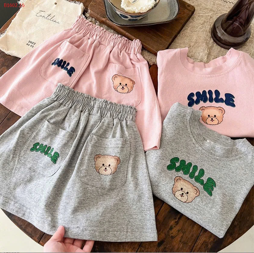 SET BỘ GẤU SMILE CHO BÉ-Sỉ 105k