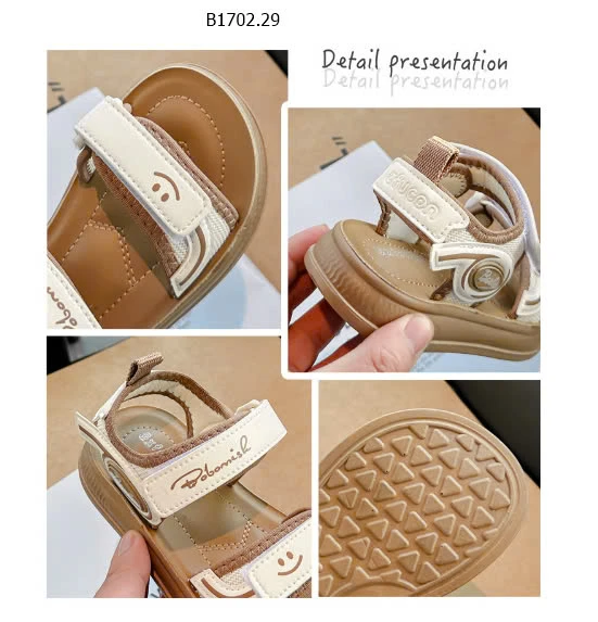 sandal Đế siêu mềm thiết kế chống trơn trượt- sỉ sz 26-30: 142k Sz 31-35: 150k Sz 36-40: 165k