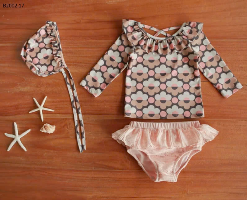 BIKINI CHO BÉ - Sỉ 165k / 1 bộ ( kèm mũ)