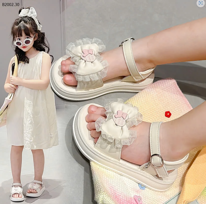 DÉP SANDAL NƠ CHO Bé-Sỉ 127k 