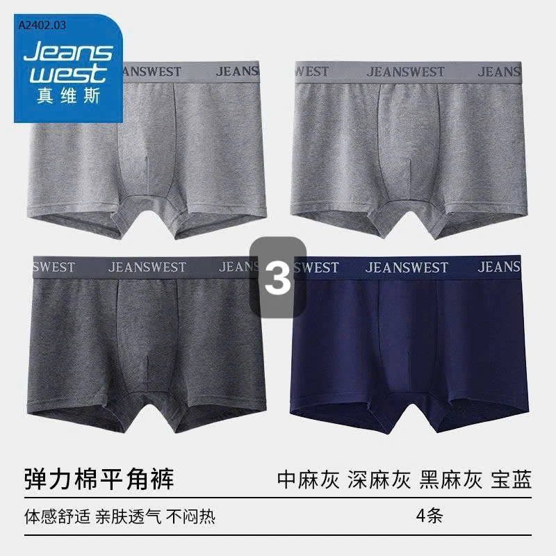 SET 4C SỊP NAM JEANSWEST -sỉ 129k