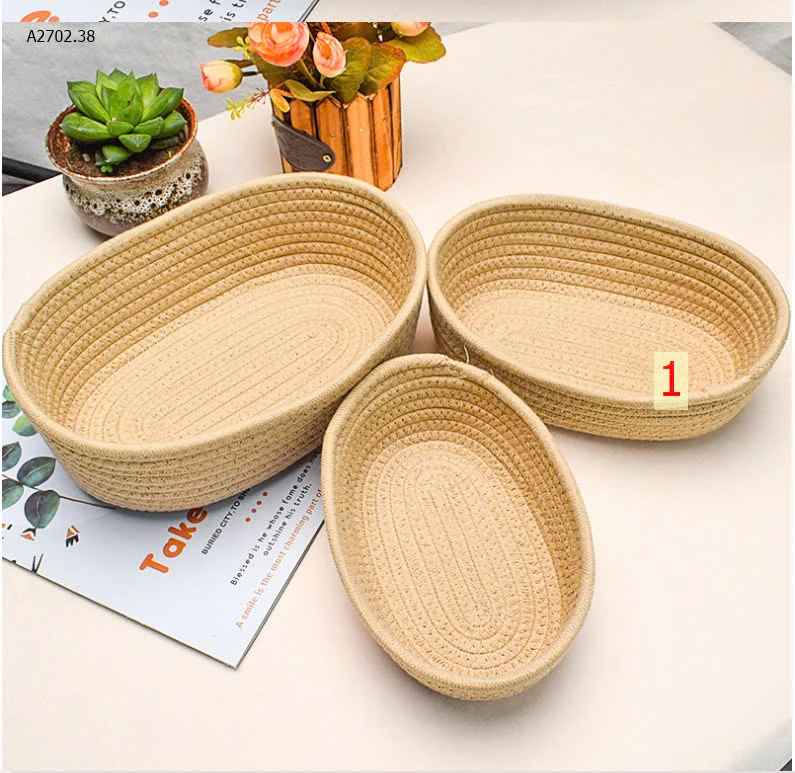 SÉT 3 GIỎ DECOR sỉ 90k/set 3c 3 sz