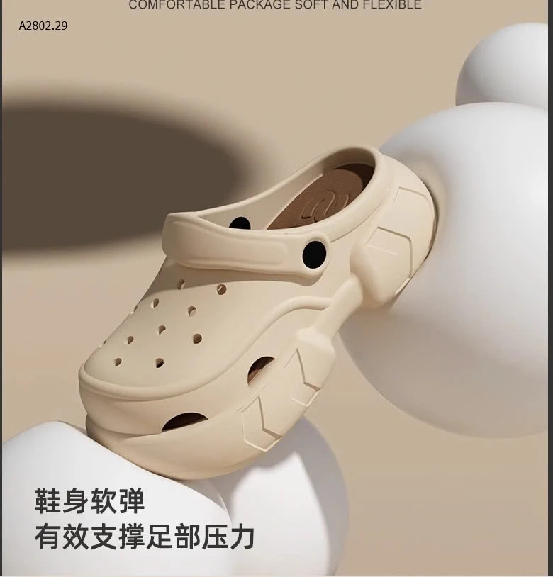 SỤC CROCS CHO NỮ ĐẾ DÀY-sỉ 97k