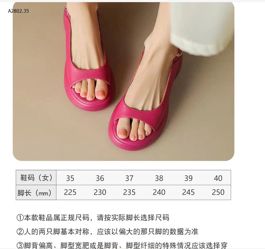 SANDAL NỮ KIỂU HÀNsỉ 129k