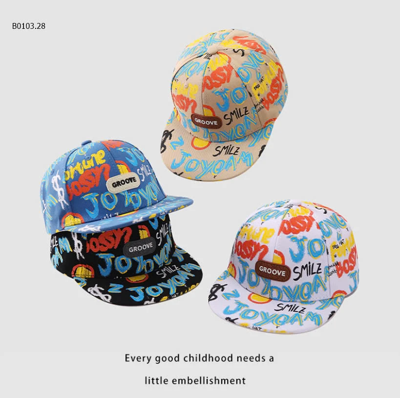 MŨ SNAPBACK CHO BÉ-sỉ 69k