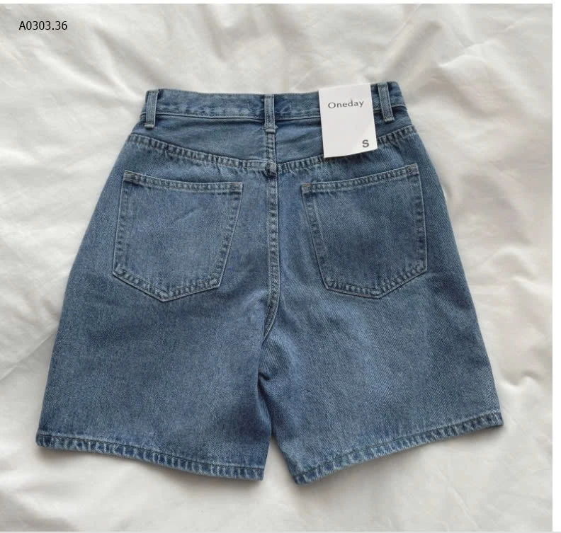 QUẦN SHORT DENIM ỐNG RỘNG  - sỉ 115k