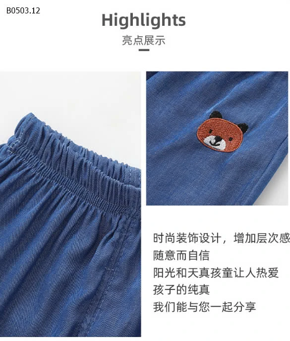 QUẦN JEAN GIẤY SIZE NHÍ -sỉ 70k