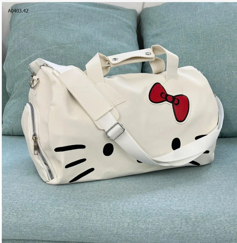 TÚI DU LỊCH MÈO HELLOKITTY DỄ THƯƠNG -sỉ 119k