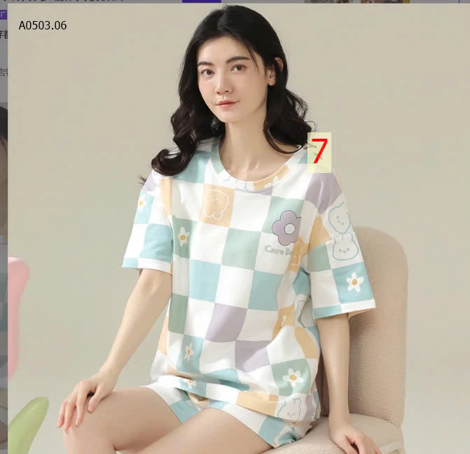 BỘ ĐÙI COTTON MẶC NHÀ-sỉ 189k