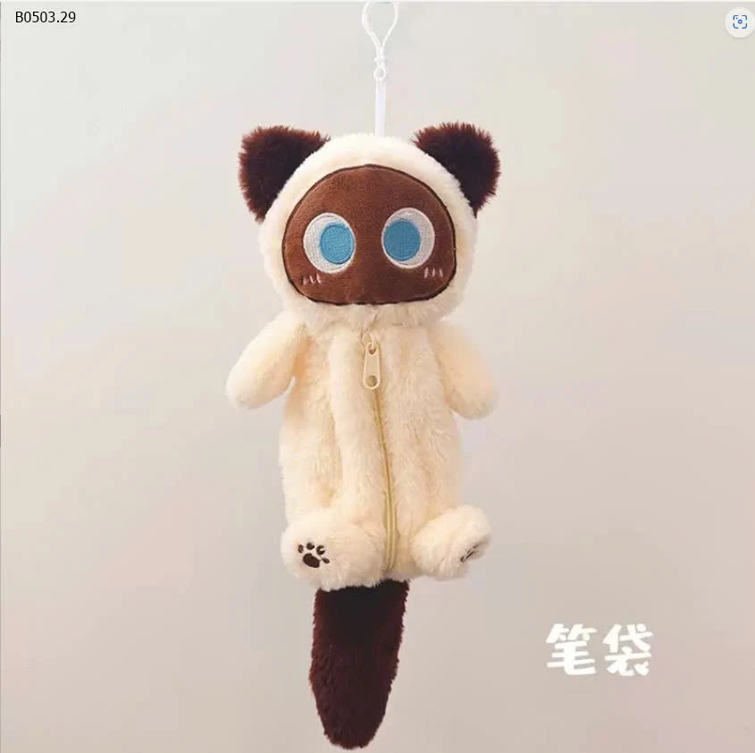 TÚI BÚT LÔNG XÙ CUTE -sỉ 57k