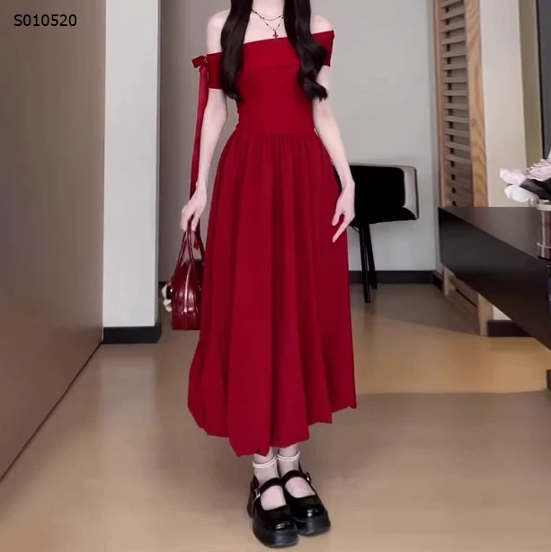 VÁY TRỄ VAI DÁNG BÍ