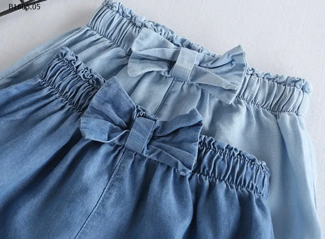 QUẦN DENIM TENCEL CHO BÉ GÁI -sỉ 119k