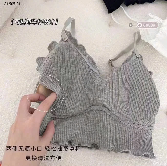 COMBO 3 ÁO BRA COTTON LƯNG CHUN-sỉ 120k/set 3c mix màu