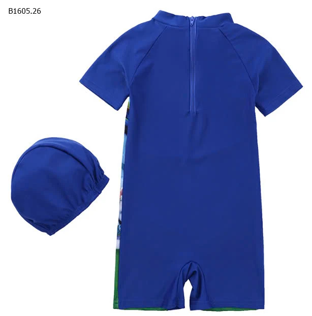 BỘ BƠI LIỀN THÂN KÈM MŨ CHO BÉ YÊU -sỉ 120k