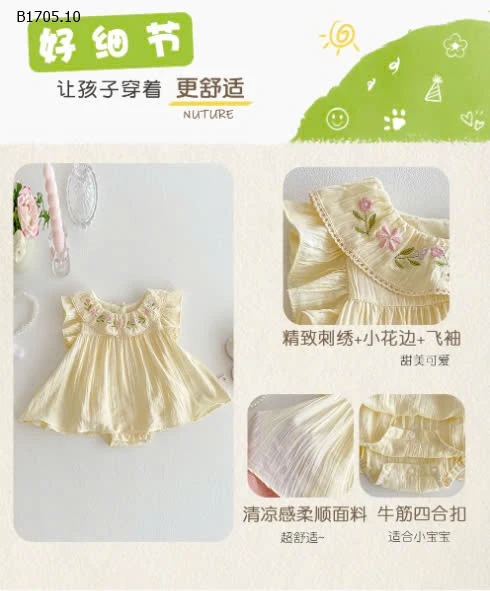 BODY CHIP THÊU HOA CHO BG-sỉ 140k