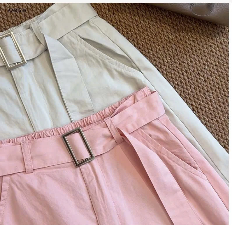 QUẦN SHORT CẠP CAO CHO NỮ - sỉ 171k