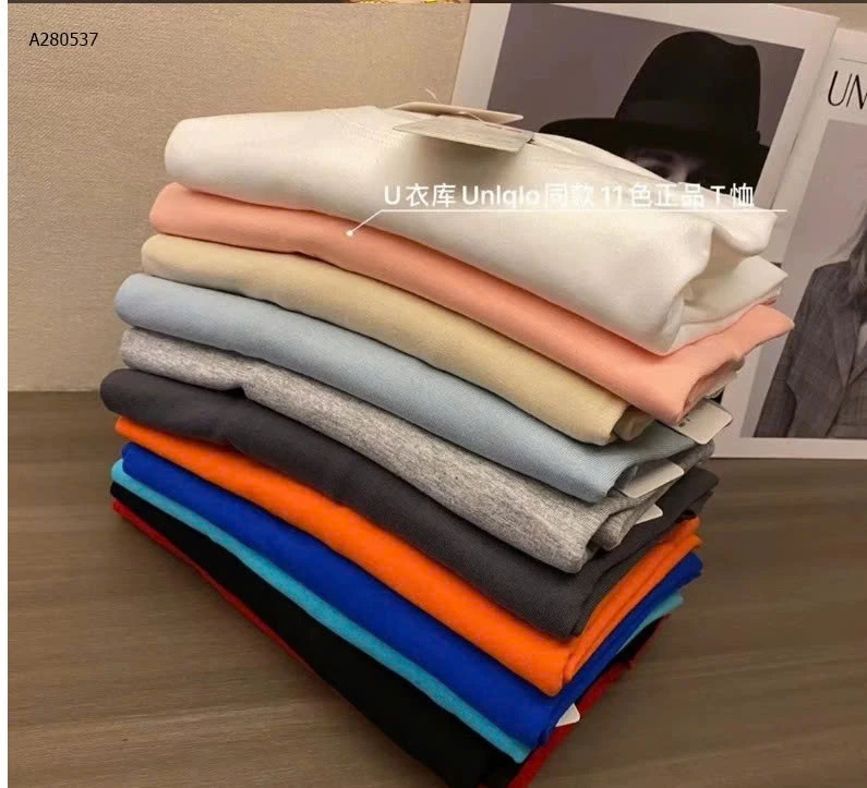 ÁO PHÔNG CỔ TRÒN UNI TQXK - sỉ 72k