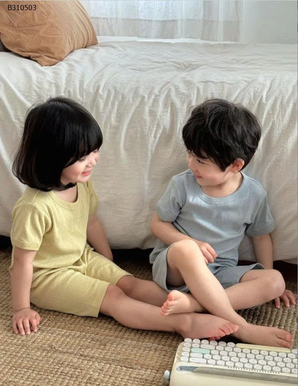 BỘ MẶC NHÀ CHO BÉ-Sỉ Giá:  sz 80-140: 125k sz 150-160: 135k