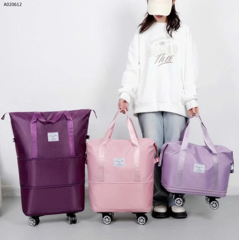 TÚI DU LỊCH KIỂU MỚI CÓ BÁNH XE ĐẨY -sỉ 150k