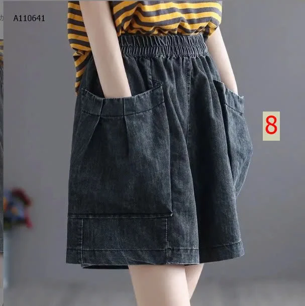  Quần short jeans cạp cao cho nữ - Sỉ 172k