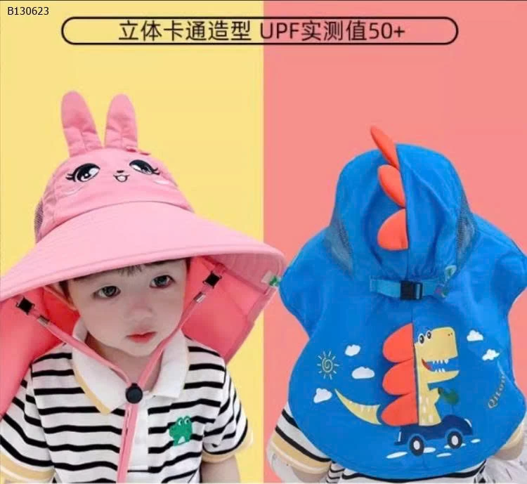 MŨ CHỐNG NẮNG RỘNG VÀNH CHO bé -Sỉ 47k